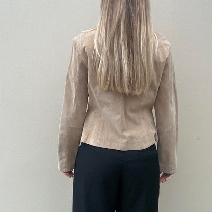 Vintage Tan suede jacket