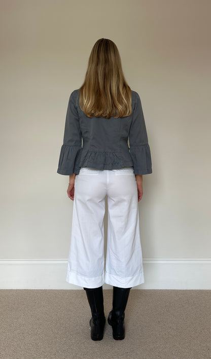 Vintage grey pea coat