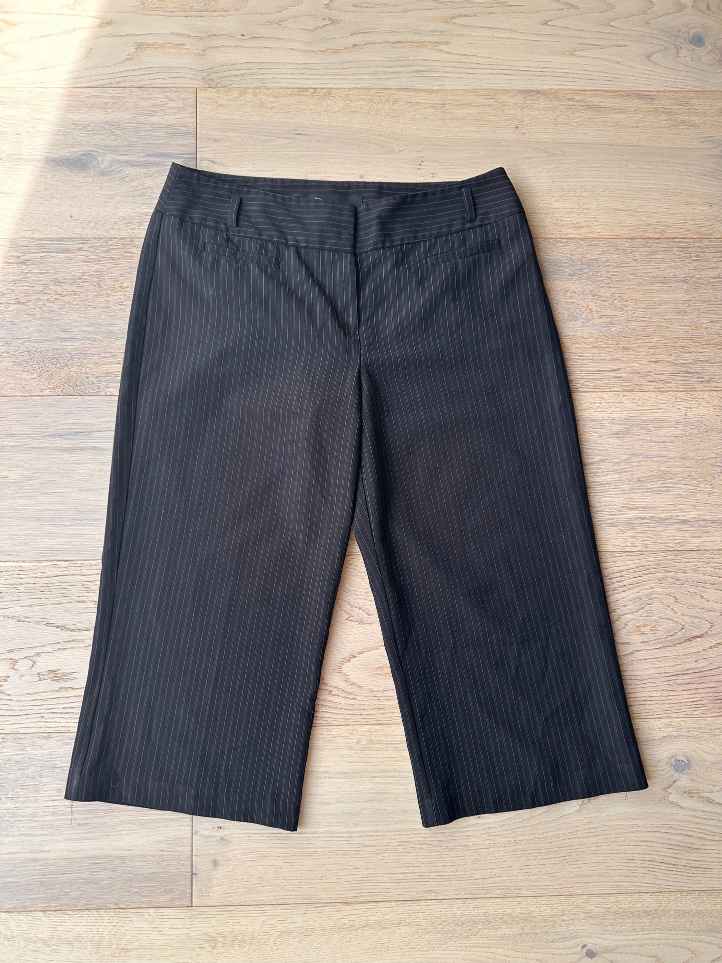 Vintage pinstripe capris