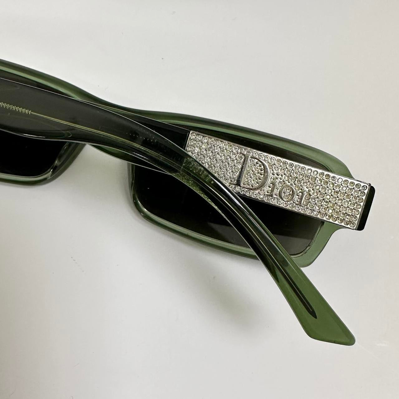 Vintage Dior green sunglasses