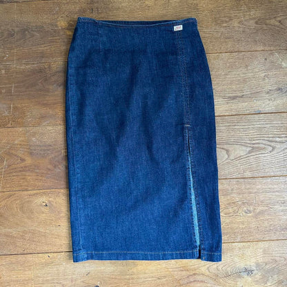 Vintage miss sixty denim mini skirt