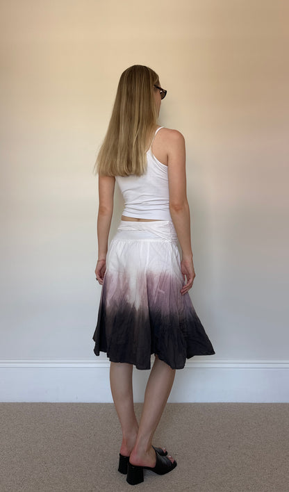 Vintage tie dye skirt