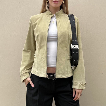 Vintage 00s suede jacket