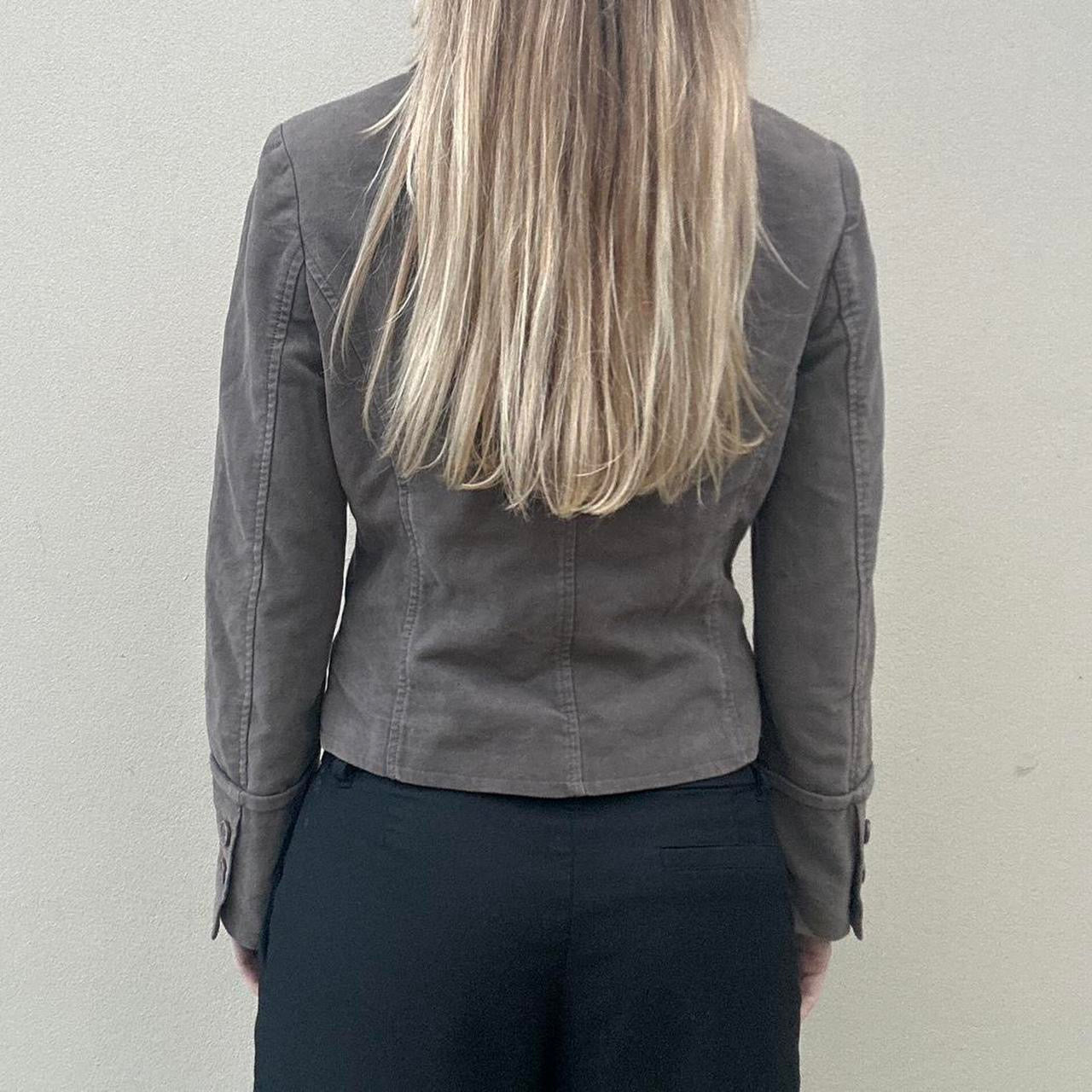 Vintage mink double breasted jacket