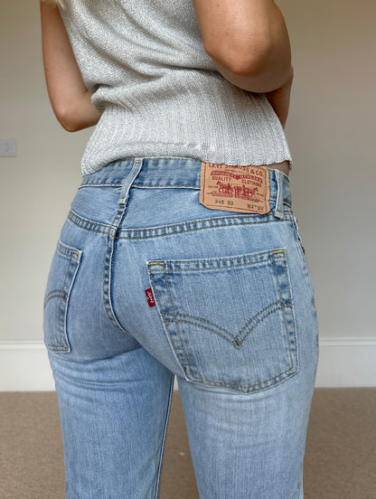 Vintage Levi low waisted jeans