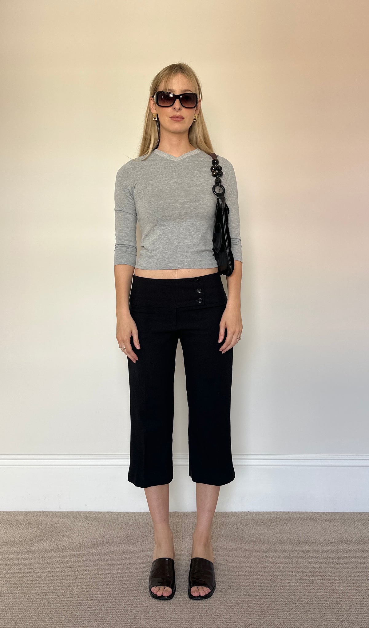 Vintage suit capris