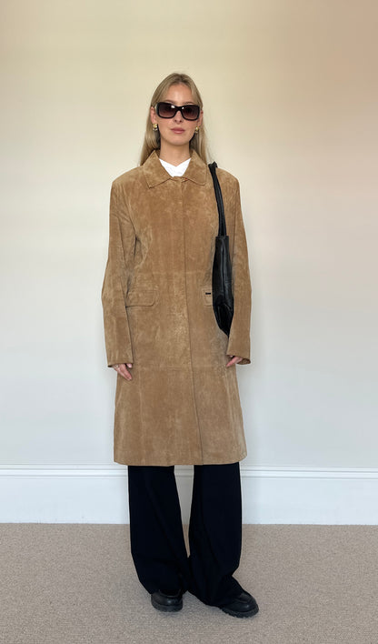 Vintage Fiorelli Suede Coat