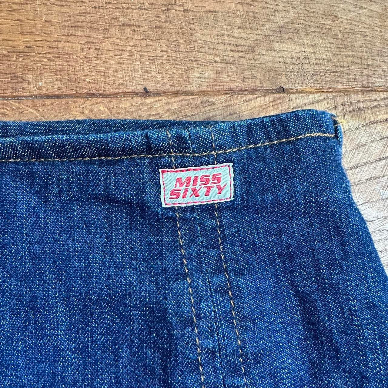 Vintage miss sixty denim mini skirt