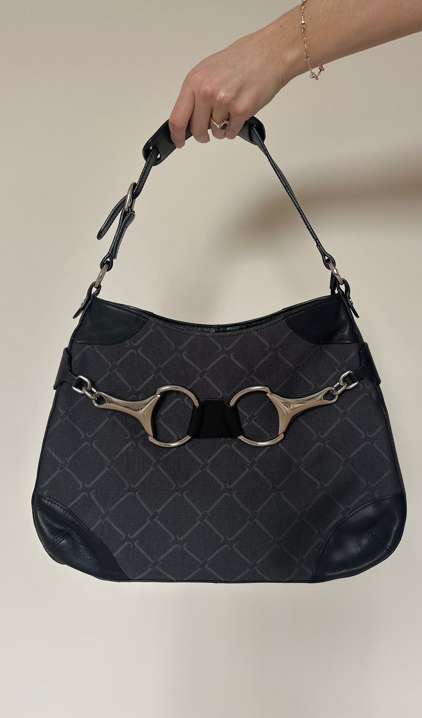 Vintage horsebit handbag