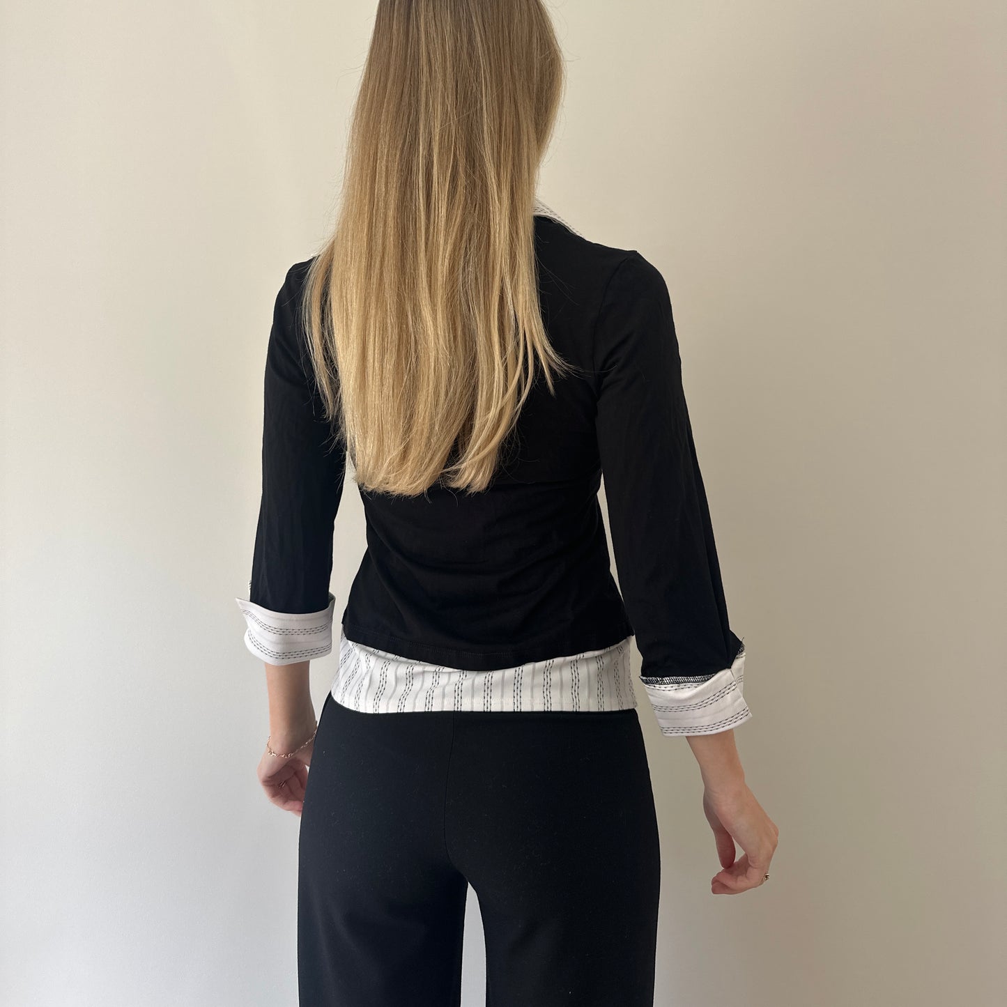 Vintage layer shirt & jumper