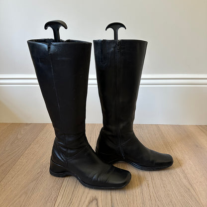 Vintage leather boots