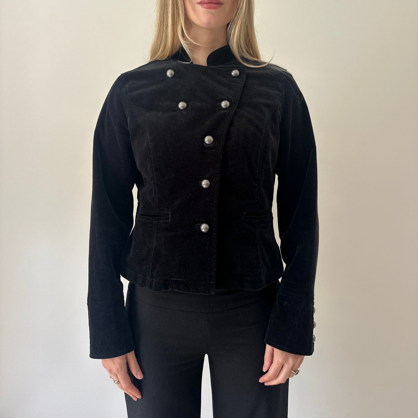 Vintage black napoleon jacket