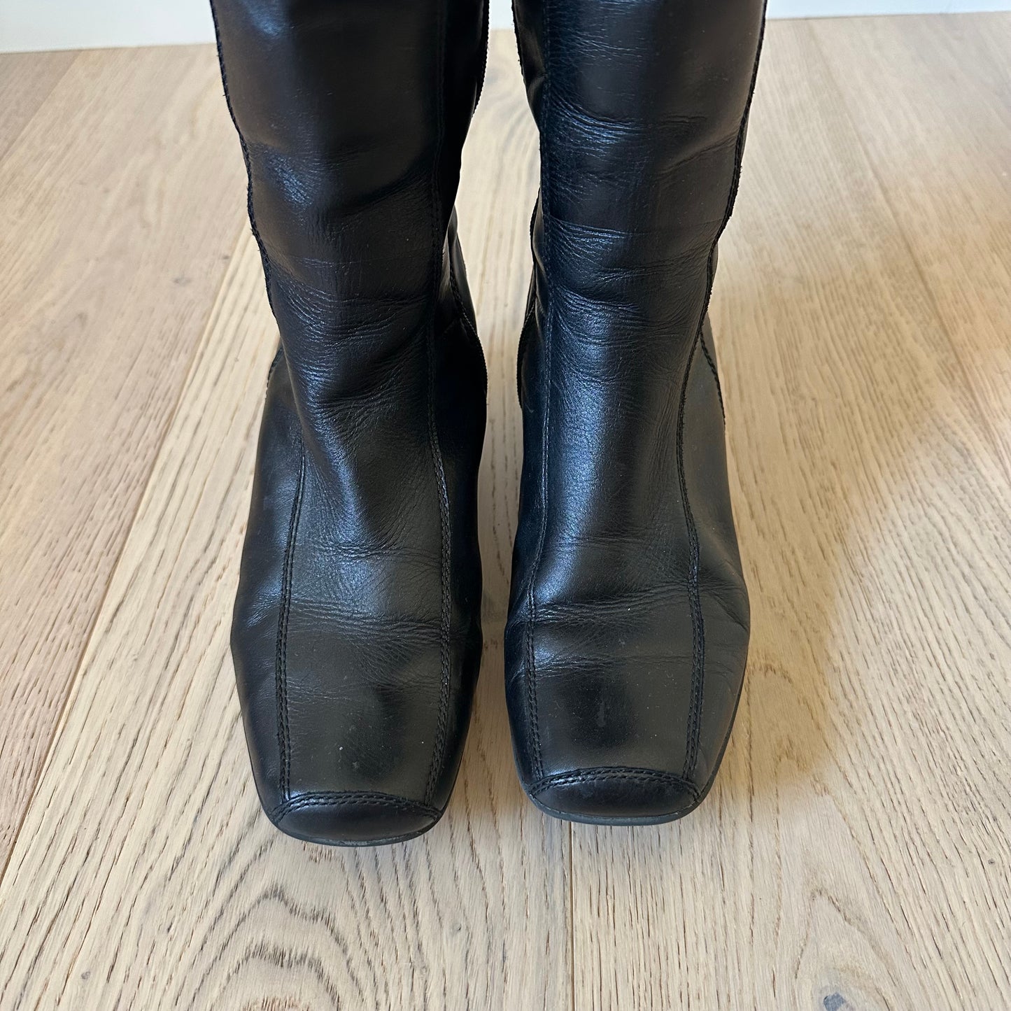 Vintage leather boots