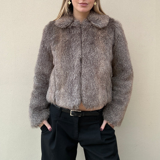 Vintage faux fur jacket
