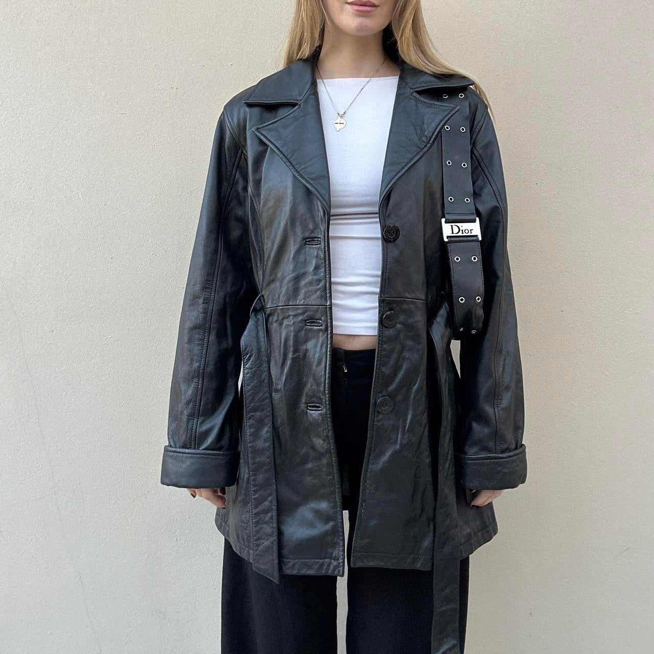 Vintage 90s leather jacket