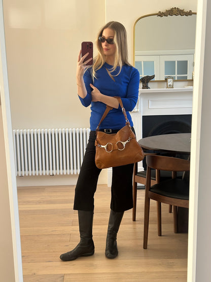 Vintage horsebit bag