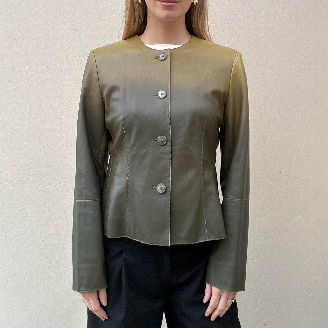 Vintage Green ombré jacket