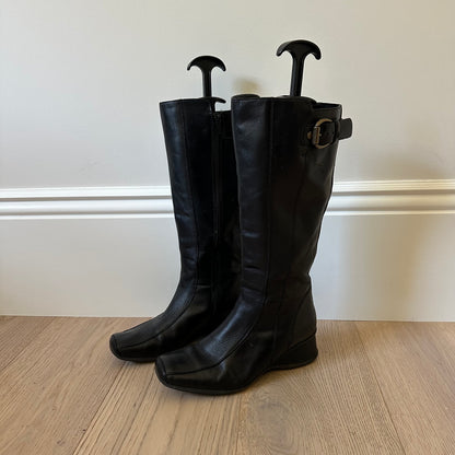 Vintage leather boots