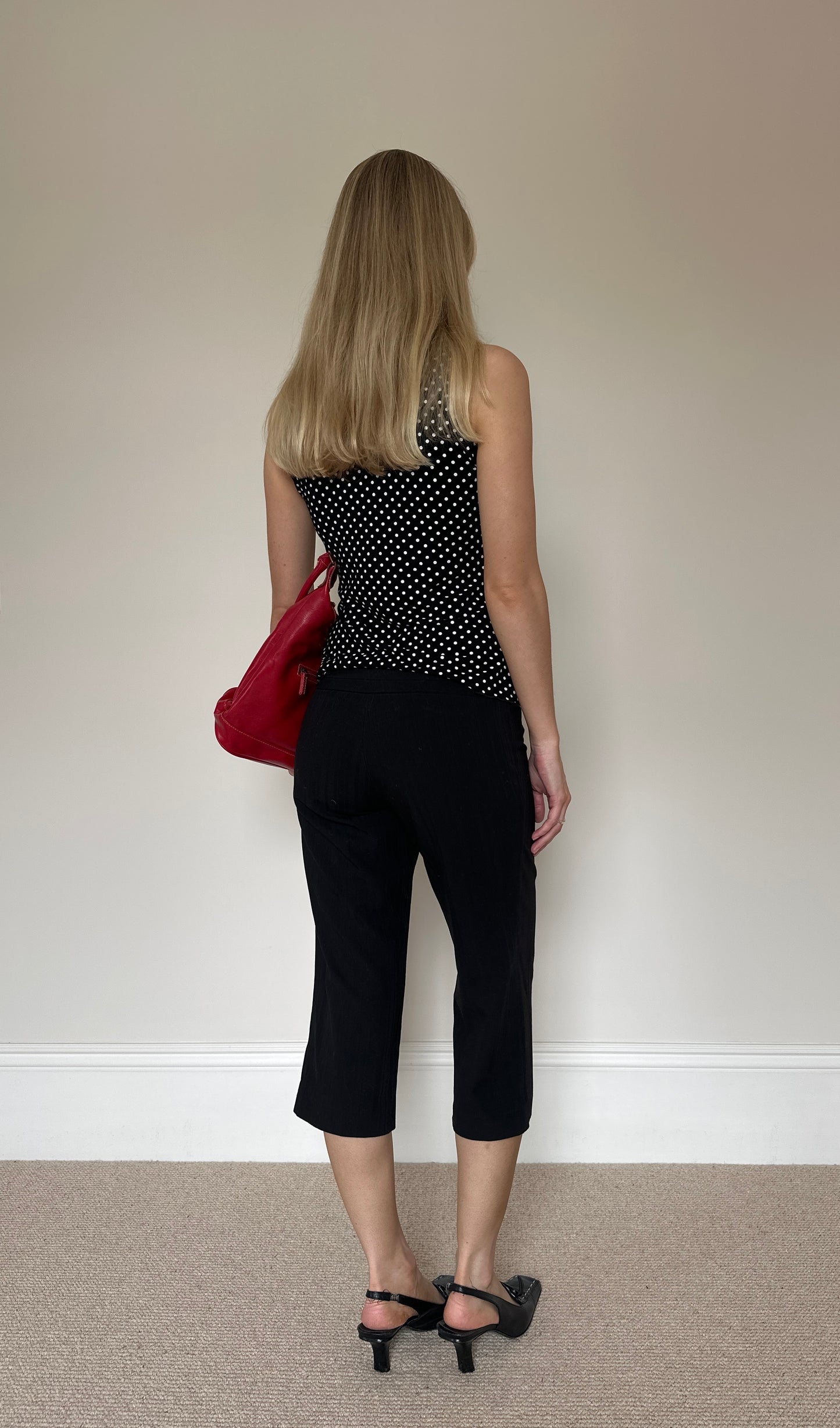 Vintage 00s Polka Dot Top