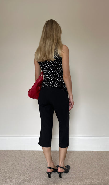 Vintage 00s Polka Dot Top