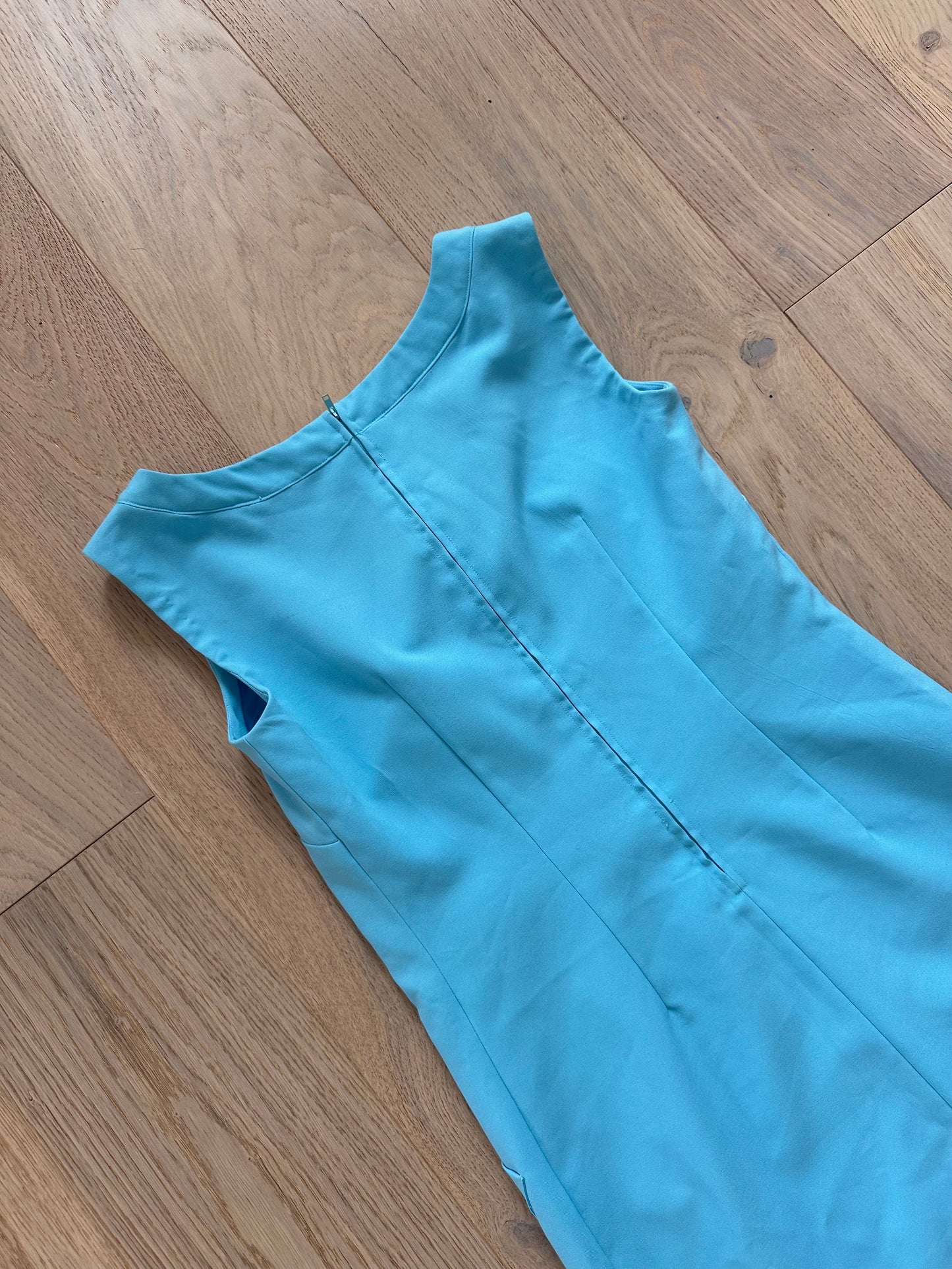 SALE vintage turquoise dress