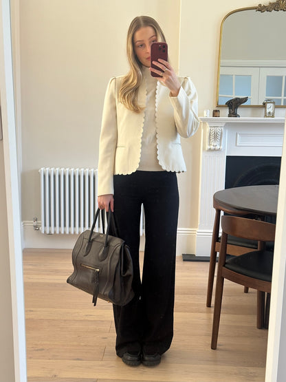 Vintage scallop jacket