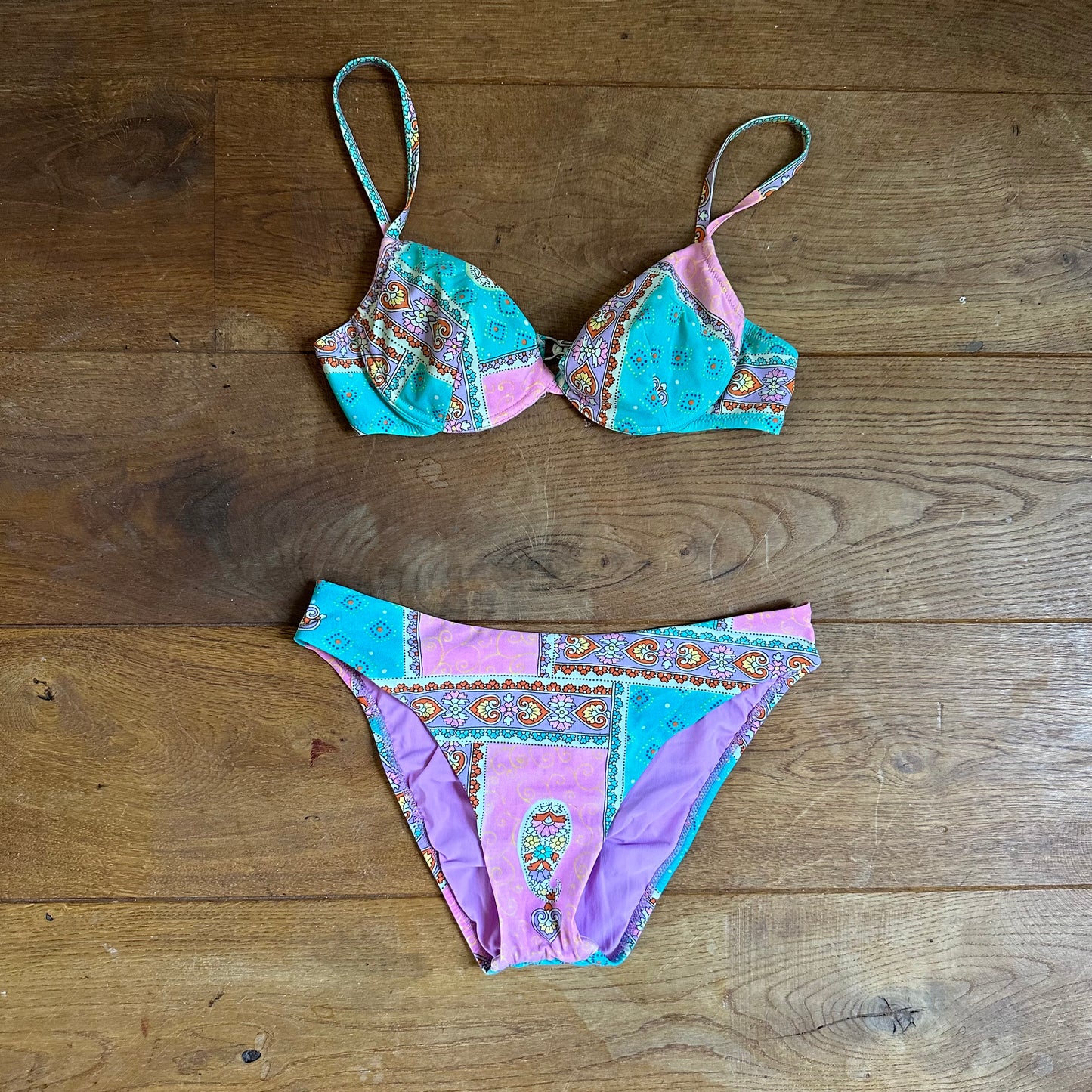 00s paisley bikini Small