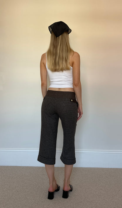 Vintage Tweed Capris