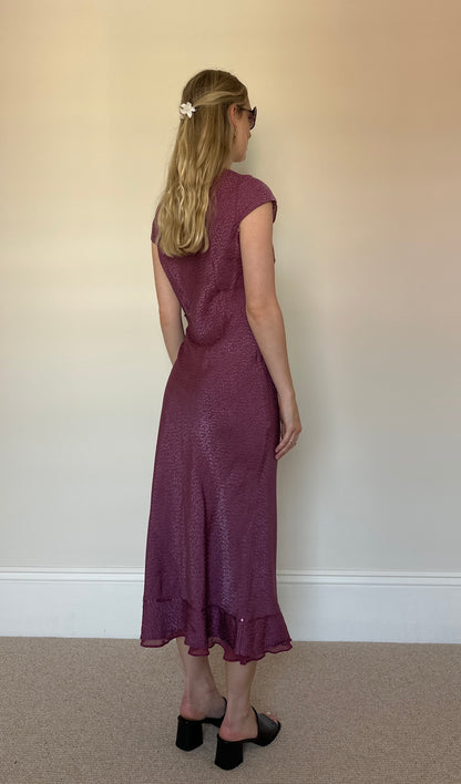 Vintage Silk mix Dress