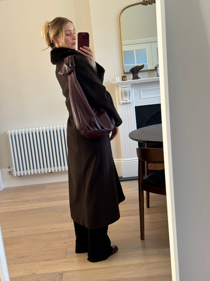 Vintage Wool & cashmere full length coat