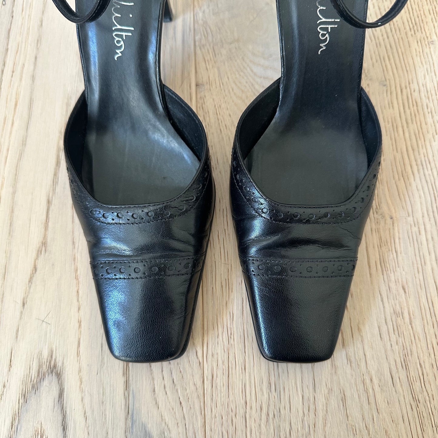 Vintage brogue heels