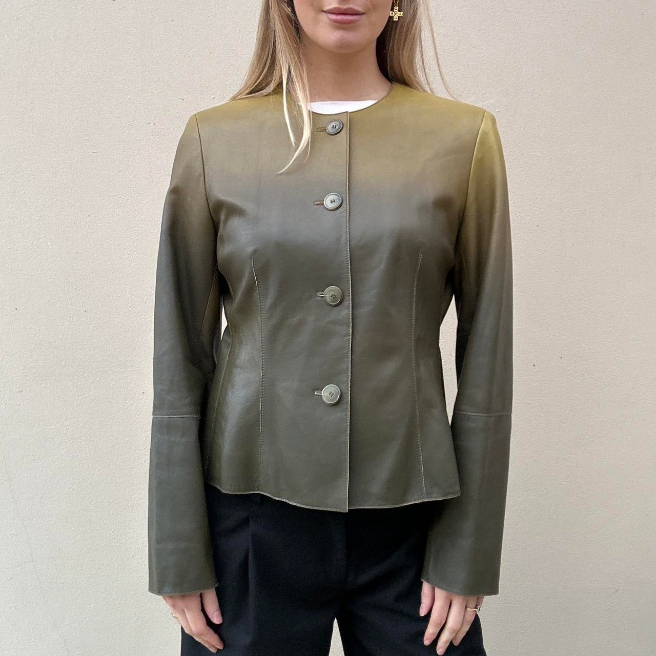 Vintage Green ombré jacket