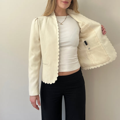 Vintage scallop jacket