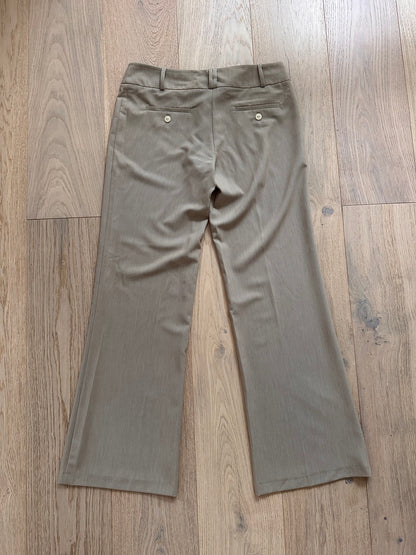 SALE taupe suit trousers
