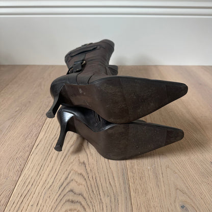 Vintage buckle boots