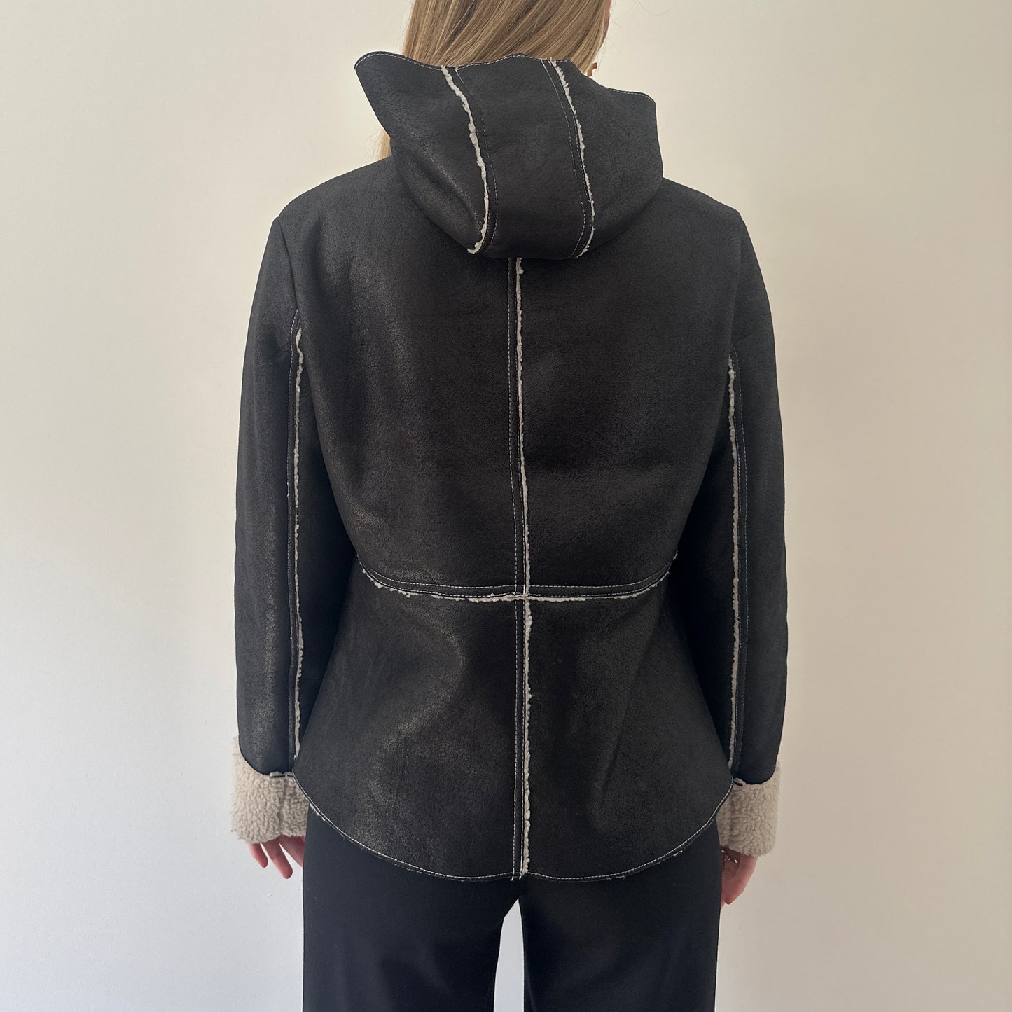 Vintage brown Sherpa jacket