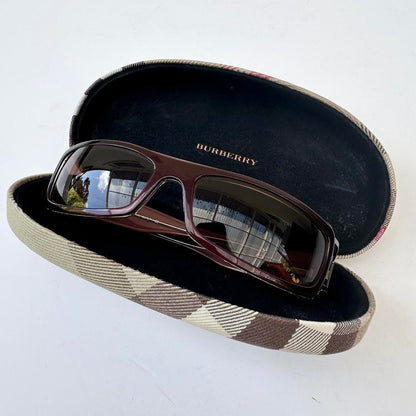Vintage Burberry burgundy sunglasses