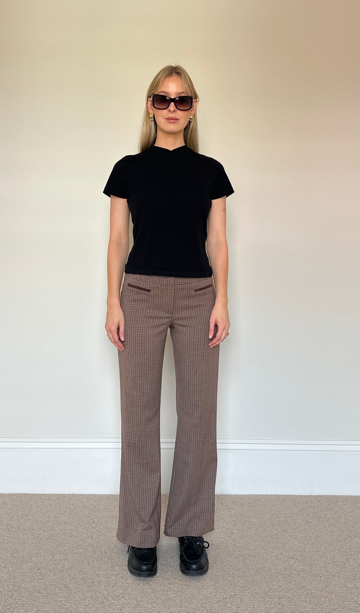 Vintage Dogtooth Trousers