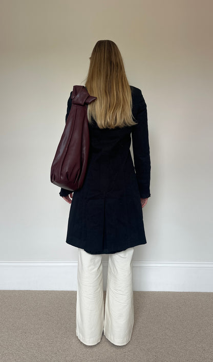 Vintage hook and eye coat