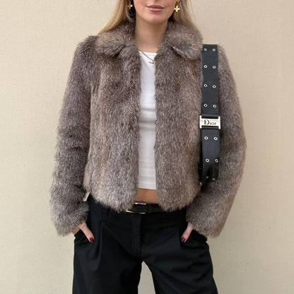 Vintage faux fur jacket