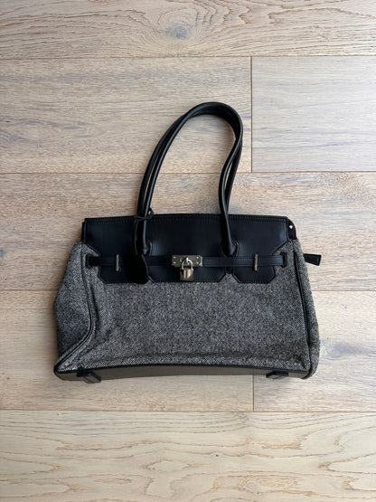 SALE Vintage firkin bag