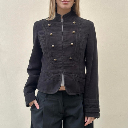 Vintage 00s military style jacket