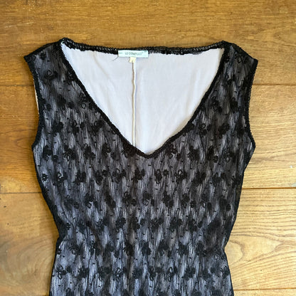 00s lace stretchy dress