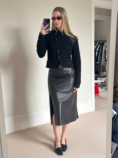 Vintage FCUK asymmetrical Jacket