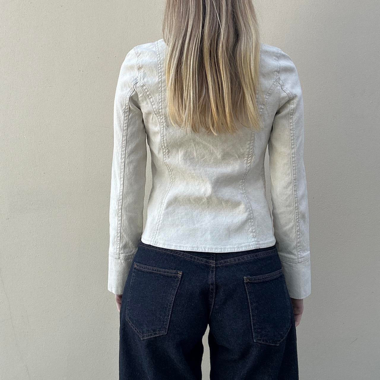 Vintage 00s linen jacket