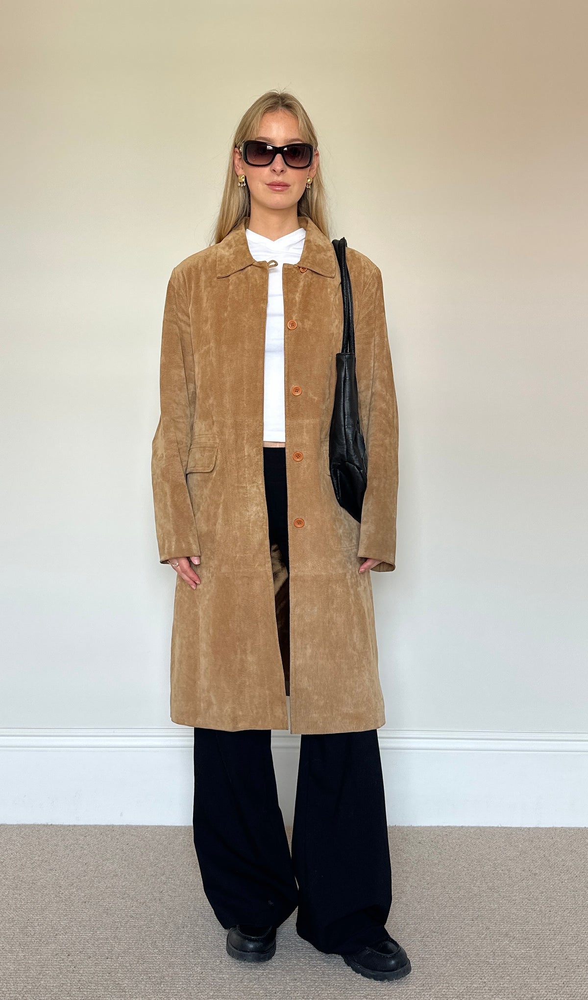 Vintage Fiorelli Suede Coat
