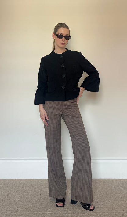 Vintage black pea coat