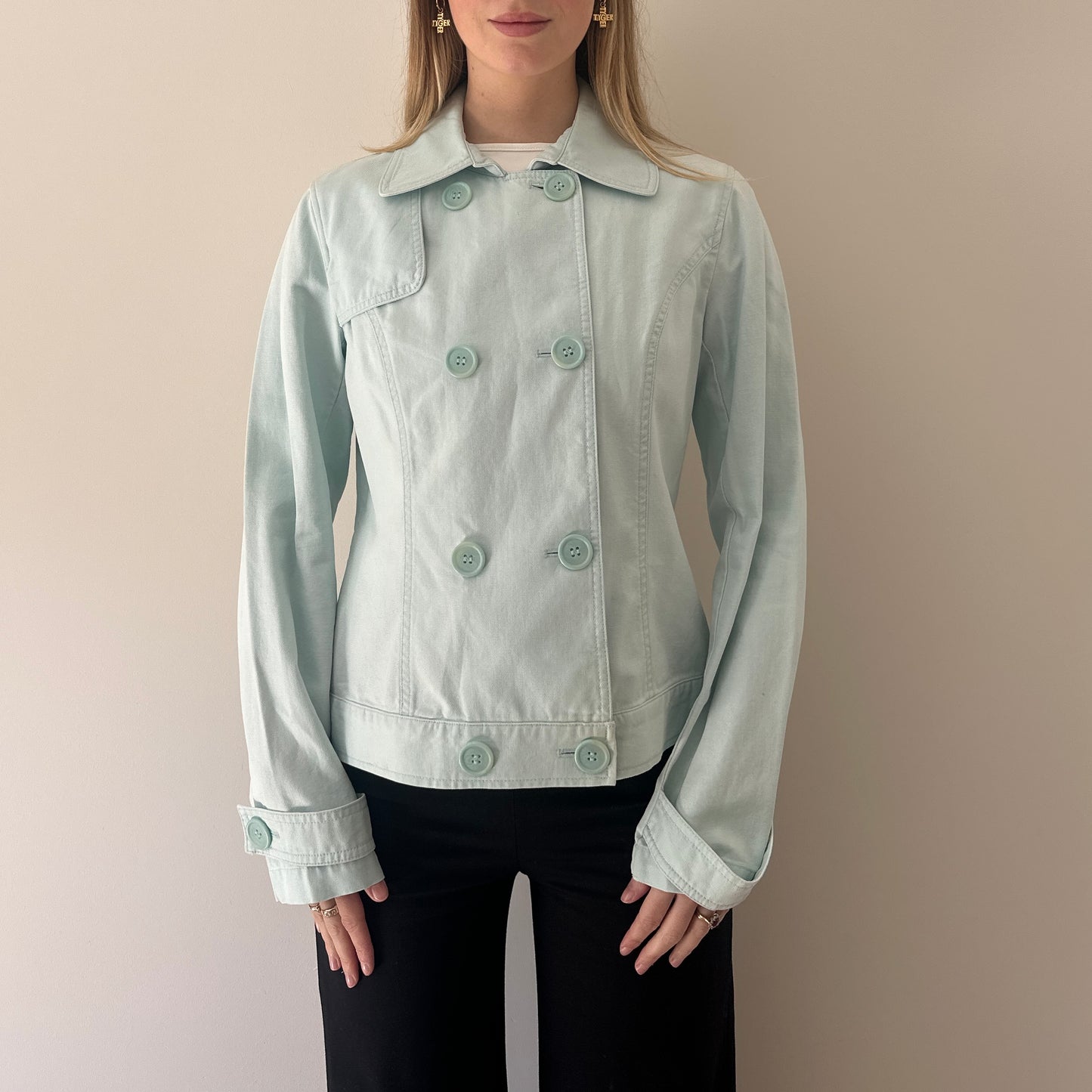 Vintage turquoise jacket