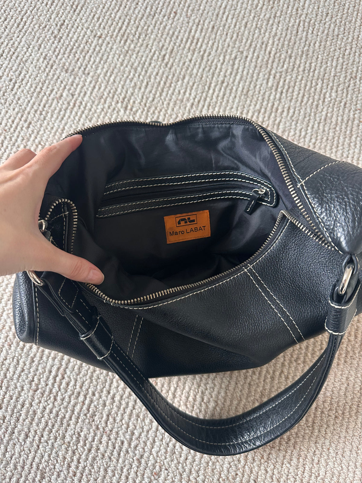 Vintage Tassle Leather Bag