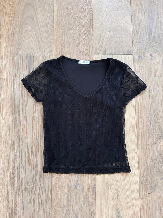 SALE vintage new look lace top